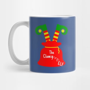 The Clumsy Elf Family Matching Christmas 2020 Gift  Mug